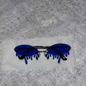 Blue Drip Sunglasses